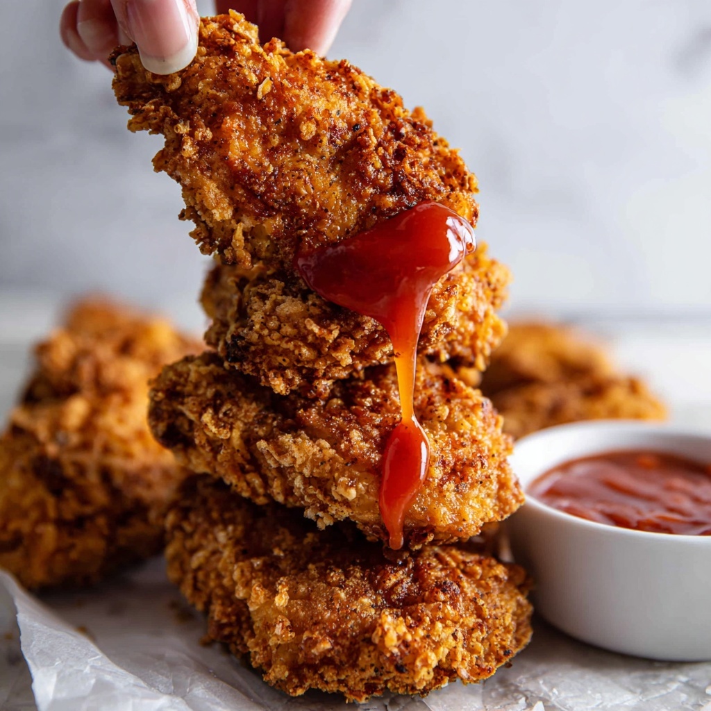 Ketchup Chips Chicken Tenders Recipe - Recipe Image