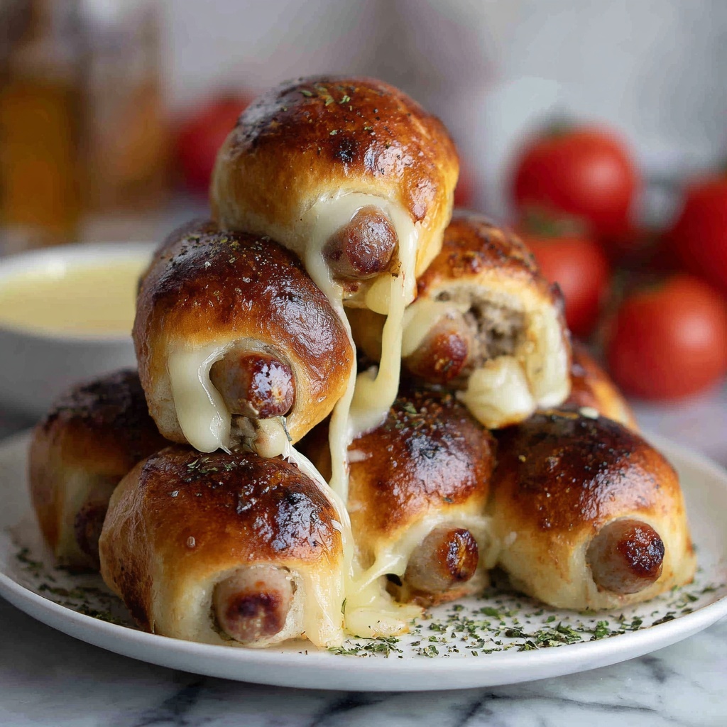 Air Fryer Grilled Cheese Hot Dogs Recipe - Recipe Image