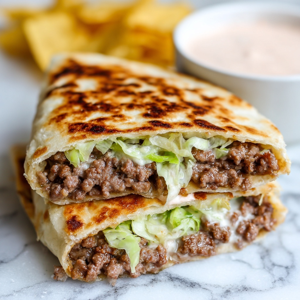 Nachos Beef Folded Wraps Recipe - Recipe Image