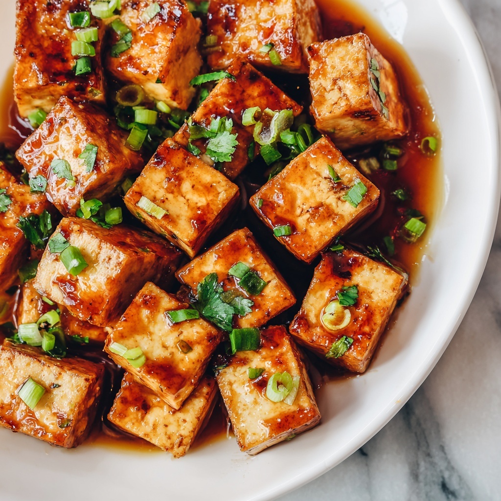 Spicy Tofu with Creamy Coconut Sauce Recipe - Recipe Image
