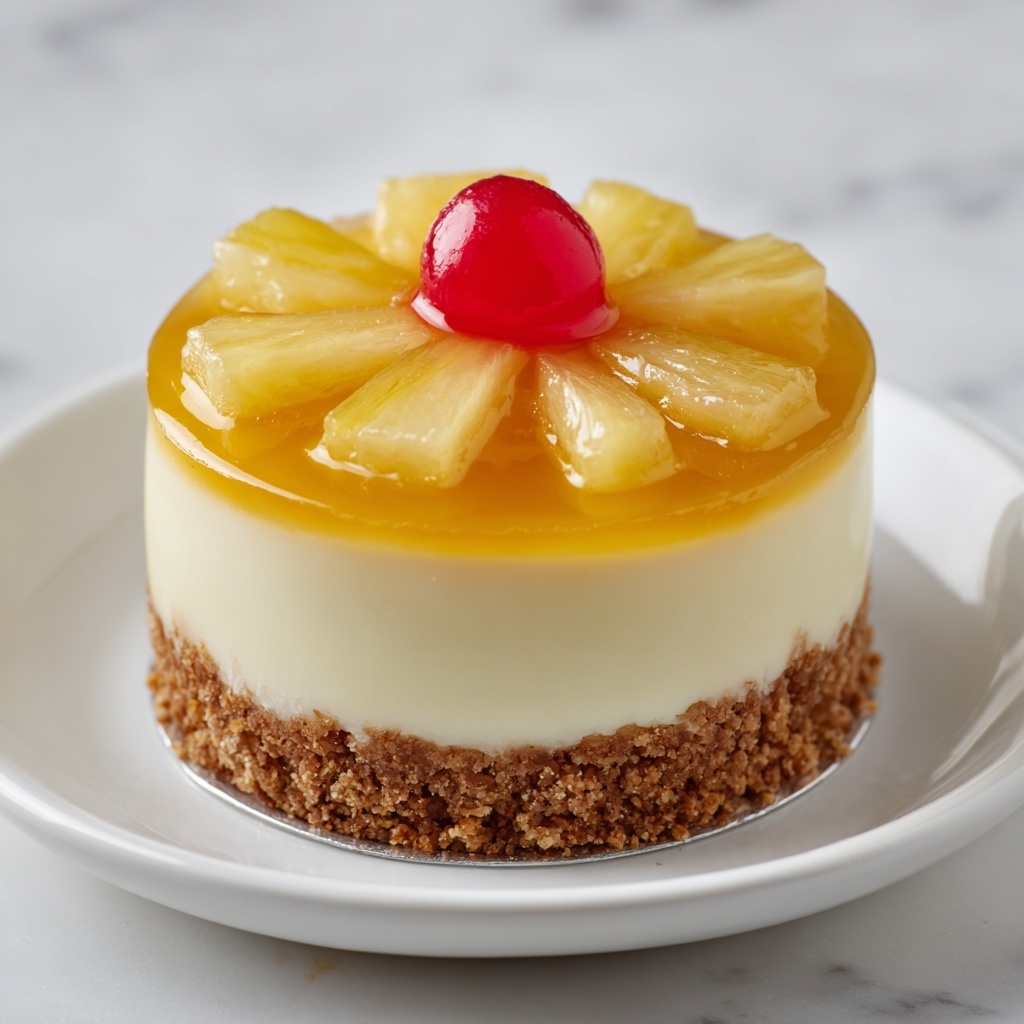 Mini Pineapple Upside-Down Cheesecakes Recipe - Recipe Image