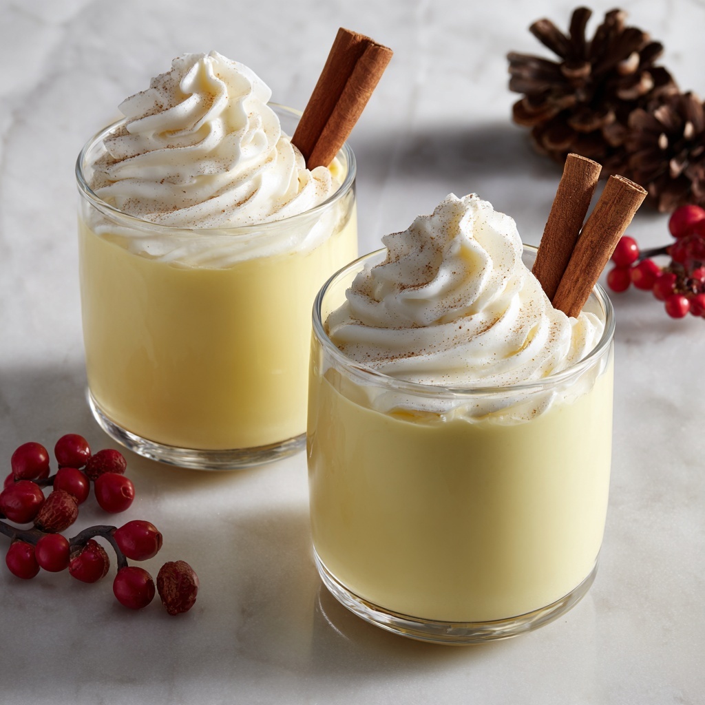 Homemade Eggnog Recipe - Recipe Image