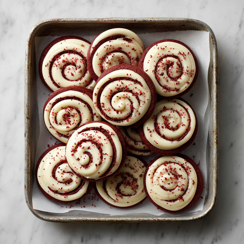 Red Velvet Cookie Cups with Cream Cheese Filling Recipe - Recipe Image
