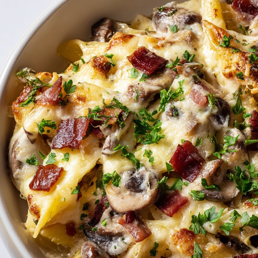 Chicken Alfredo Bake Recipe - Recipe Image