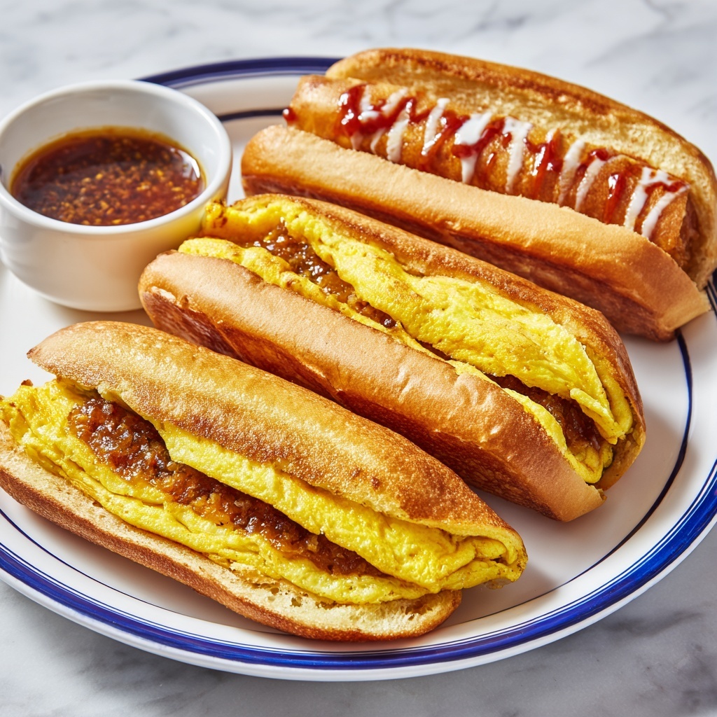 Singapore Malaysian French Toast (Roti John) Recipe - Recipe Image