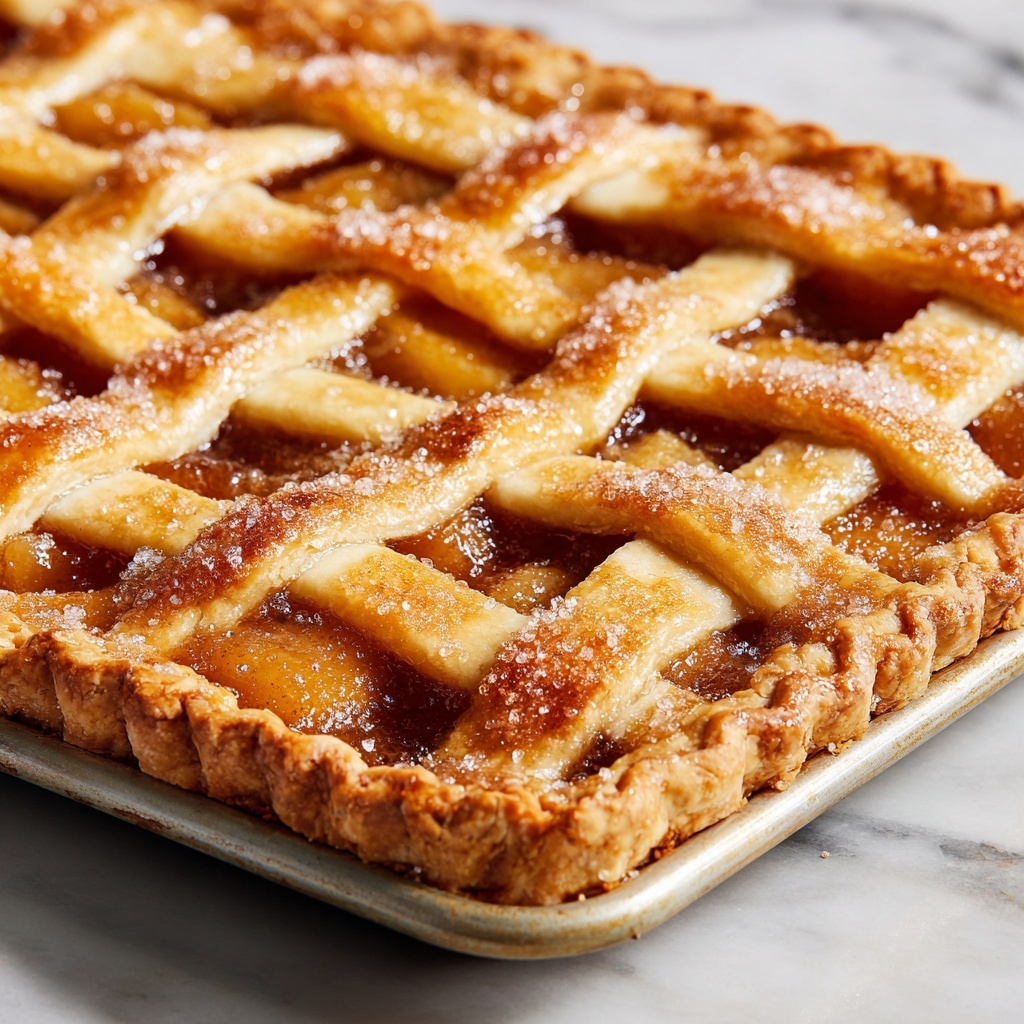 Apple Slab Pie Recipe - Recipe Image