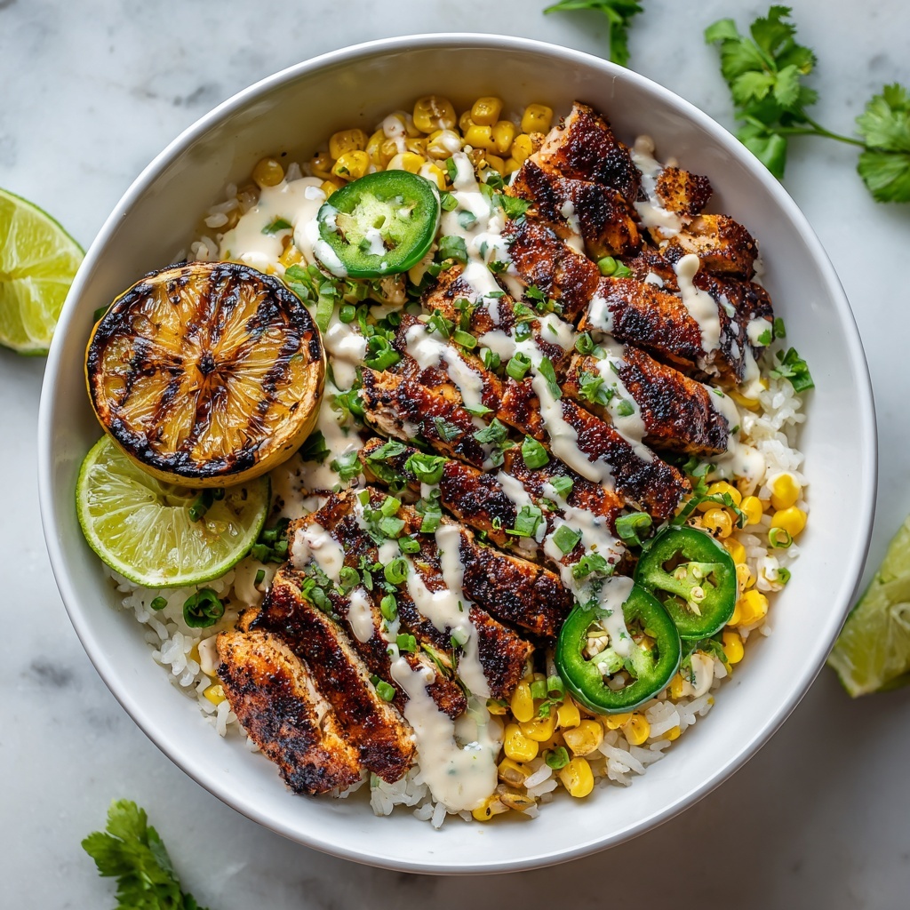 Street Corn Chicken Rice Bowl Recipe - Recipe Image