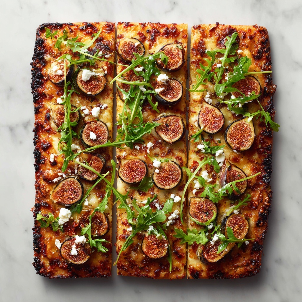 Fig and Goat Cheese Flatbread Recipe - Recipe Image