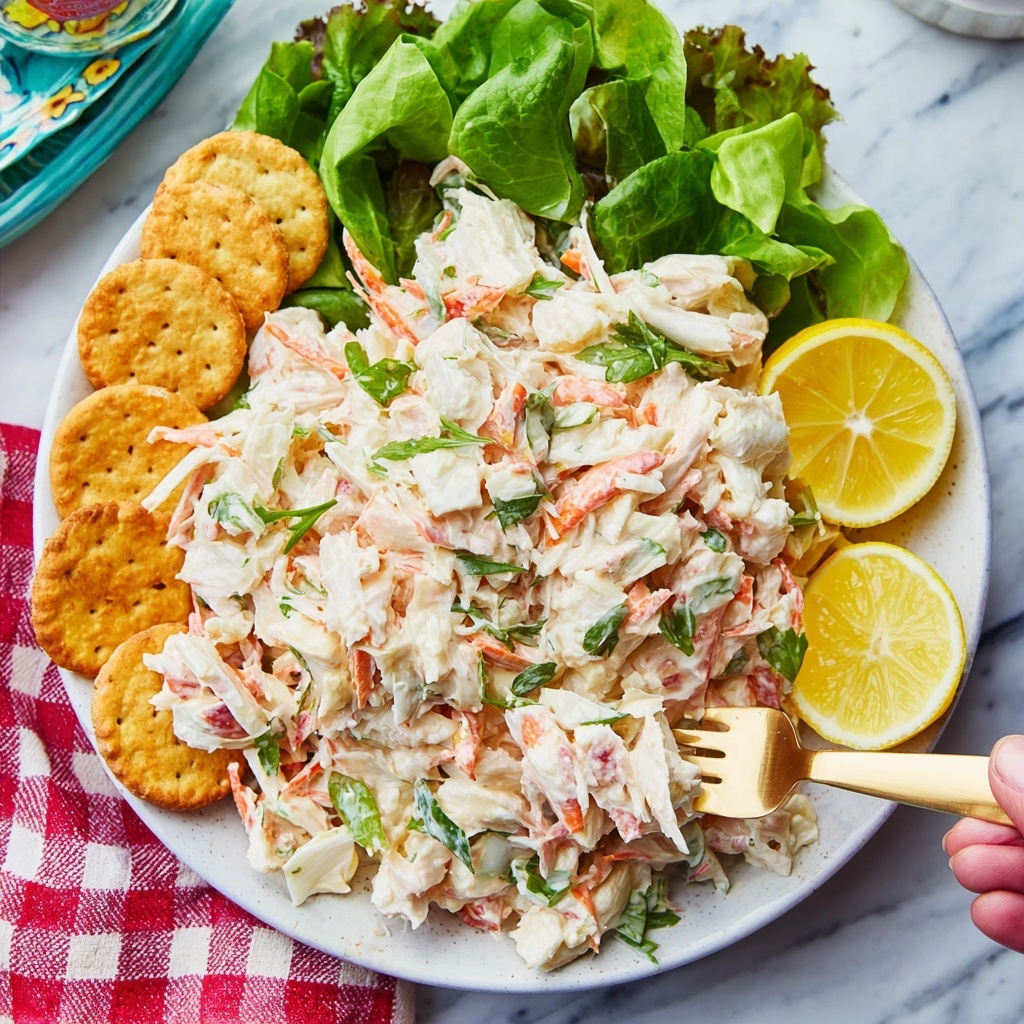 Crab Salad Recipe - Recipe Image