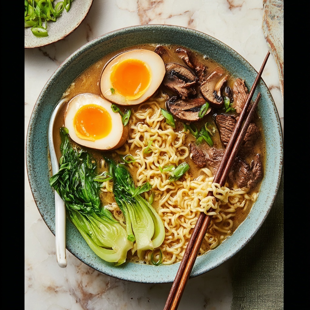 Slow Cooker Curry Ramen with Beef Recipe - Recipe Image