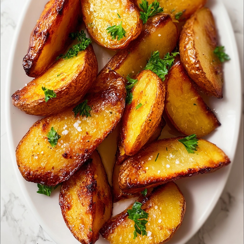 Crispy Rosemary Garlic Yukon Gold Potatoes Recipe - Recipe Image