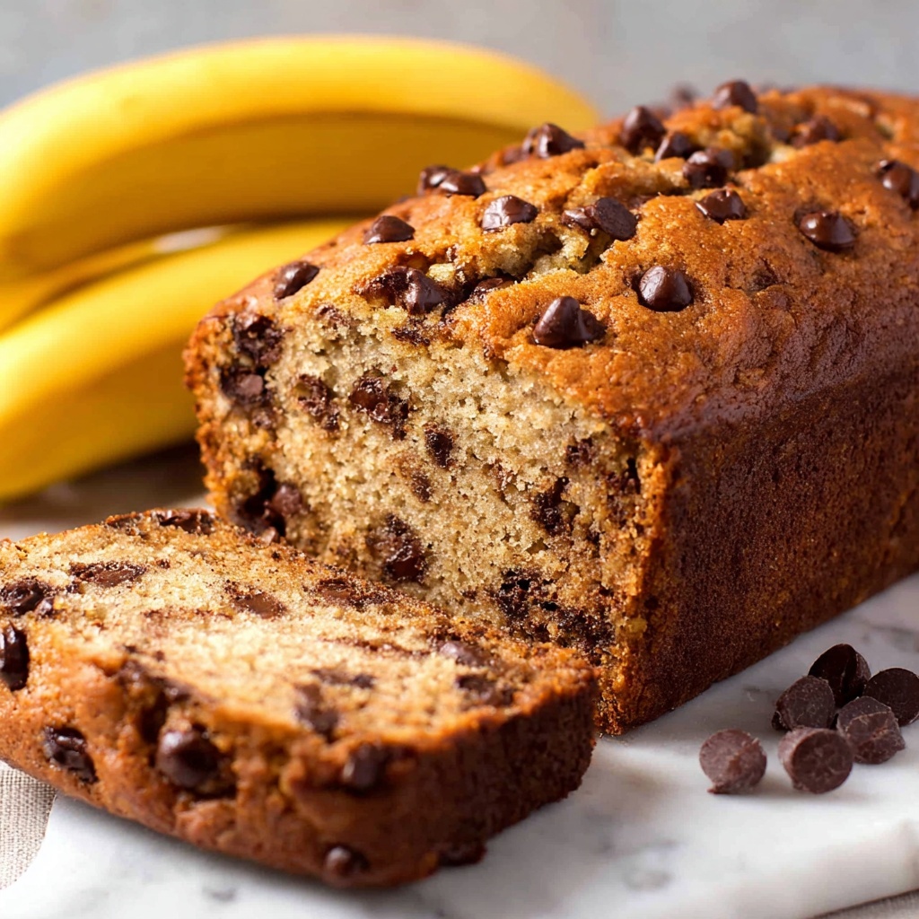 Chocolate Chip Banana Bread Recipe - Recipe Image