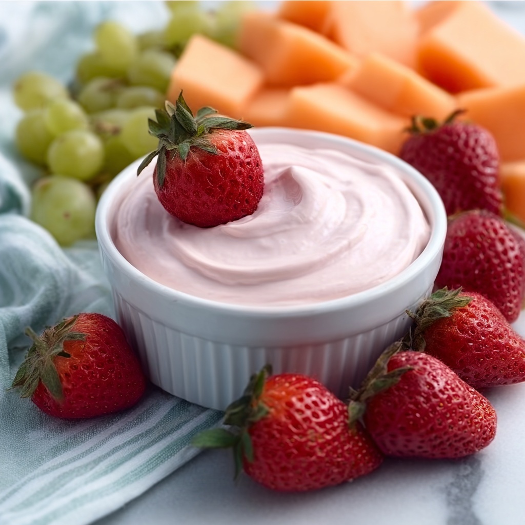 Creamy Fruit Dip Delight Recipe - Recipe Image