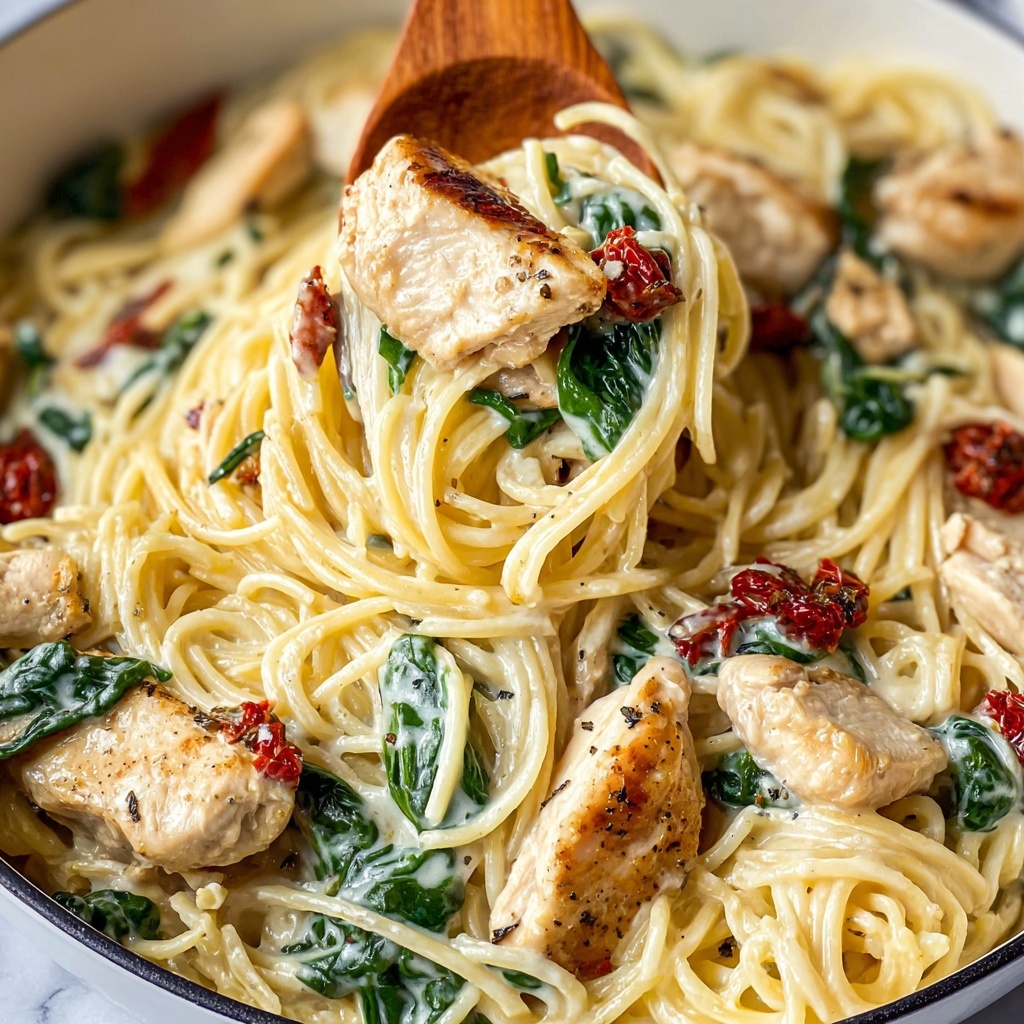 Tuscan Chicken and Spaghetti Squash Recipe - Recipe Image