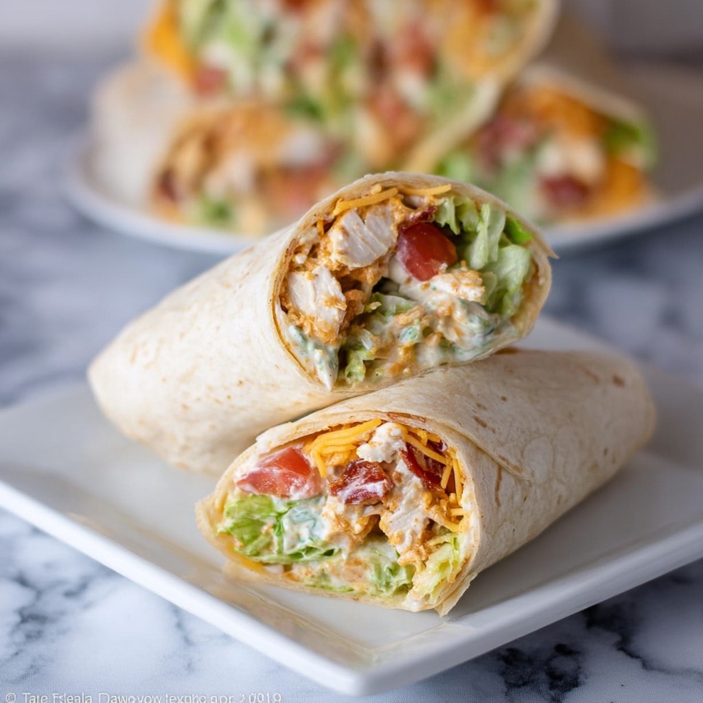 Crunchy Southwestern Chicken Wrap Recipe - Recipe Image