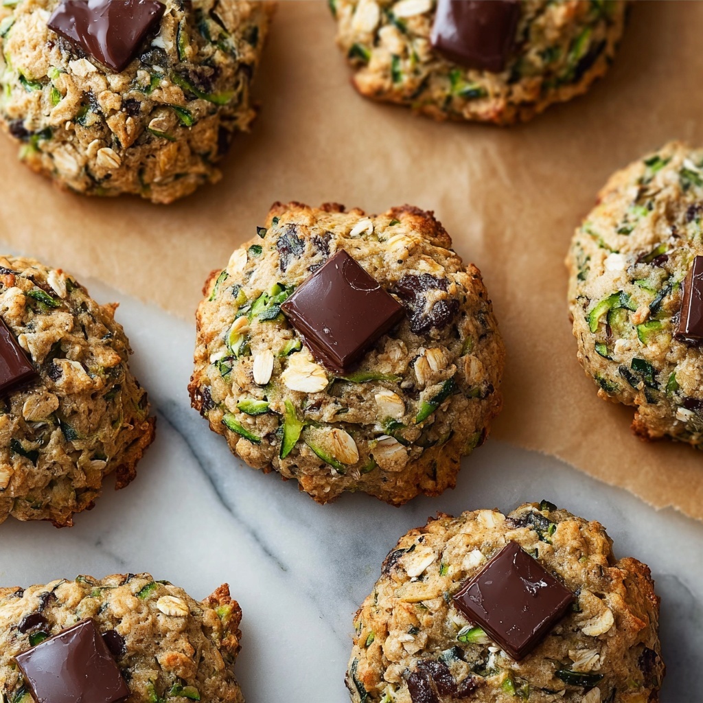 Zucchini Cookies with Banana and Peanut Butter Recipe - Recipe Image