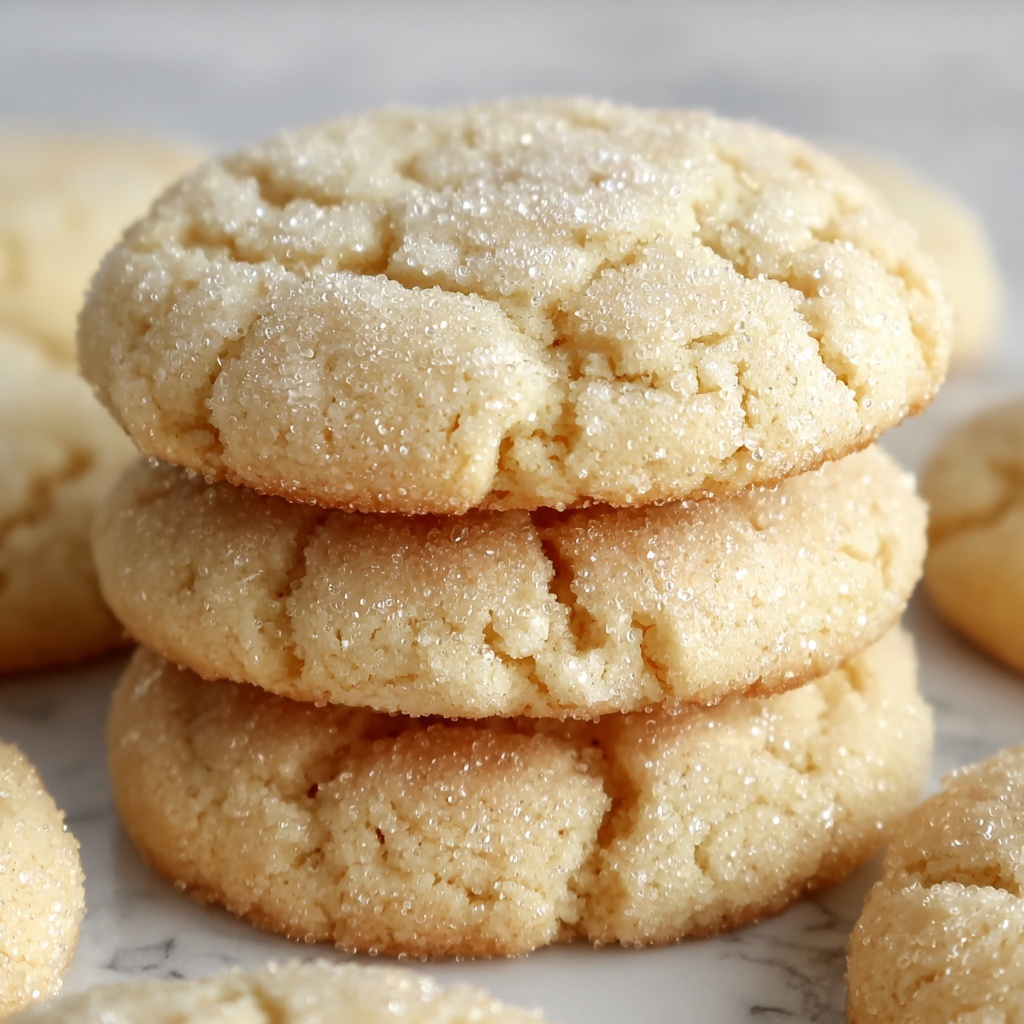 Soft and Chewy Vegan Sugar Cookies Recipe - Recipe Image