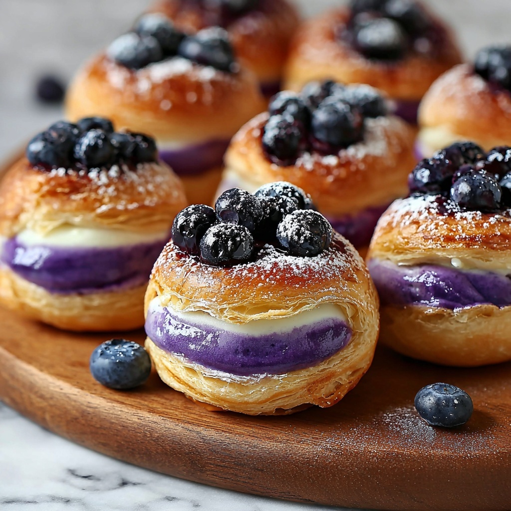 Blueberry Cheesecake Rolls: A Delicious Twist on a Classic Dessert Recipe - Recipe Image