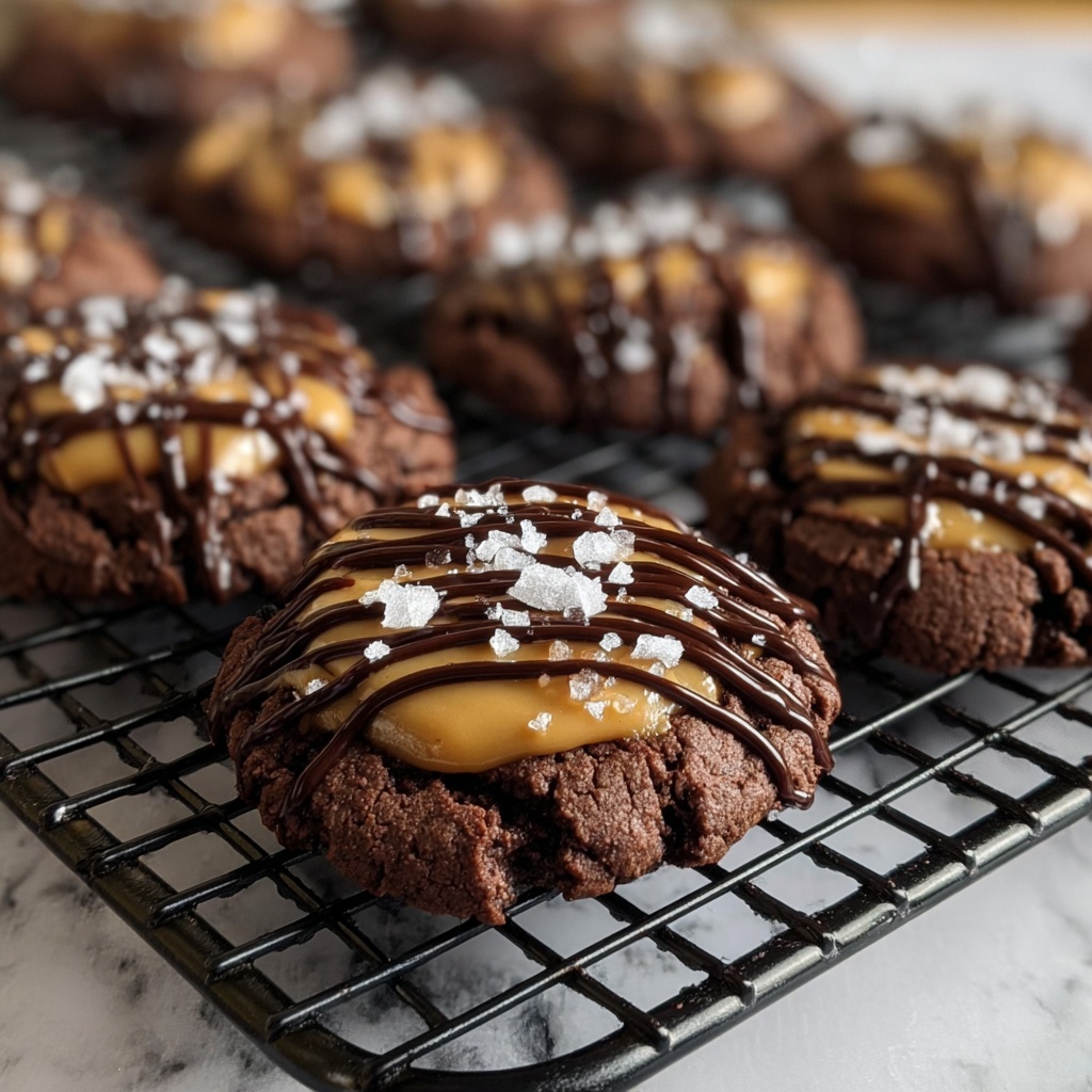 Swirled Brownie Cookies with a Peanut Butter Twist Recipe - Recipe Image