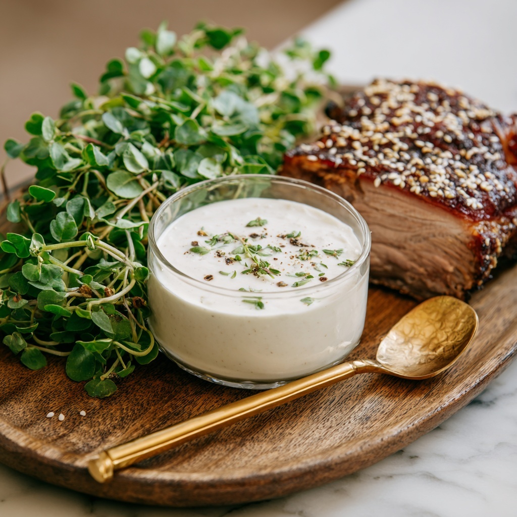 Creamy Garlic Sauce Recipe - Recipe Image