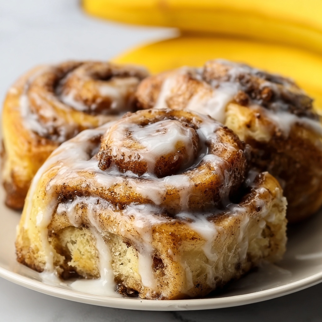Banana Bread Cinnamon Rolls Recipe - Recipe Image