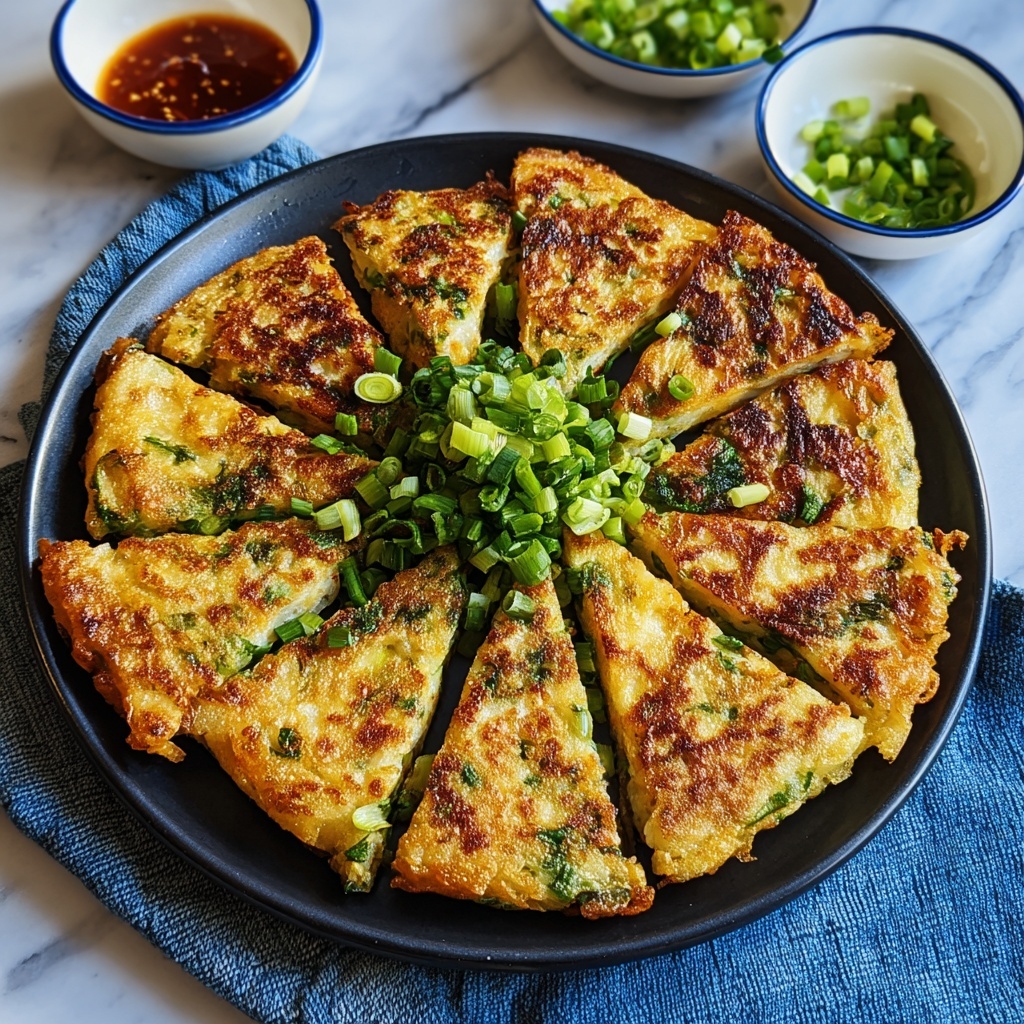 Korean Pancakes (Pajeon) Recipe - Recipe Image