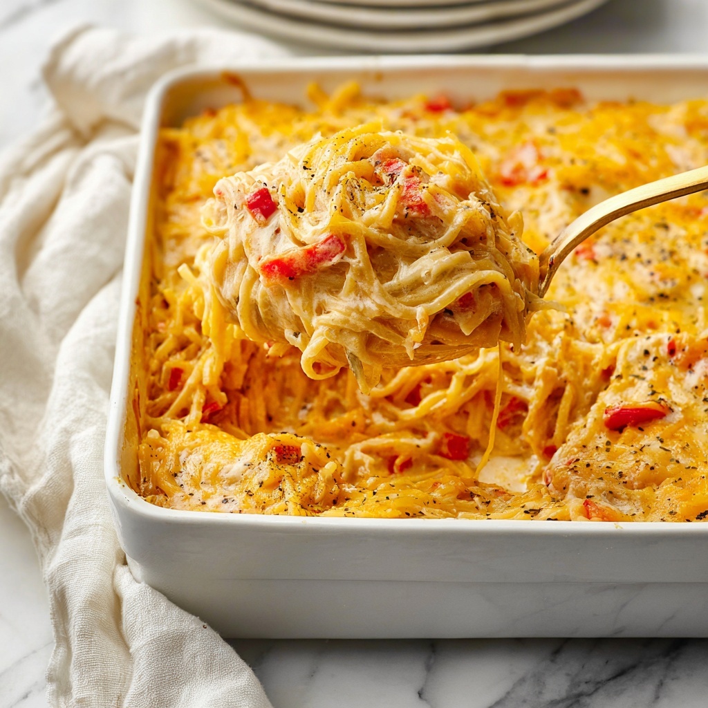 Chicken Spaghetti Casserole Recipe - Recipe Image