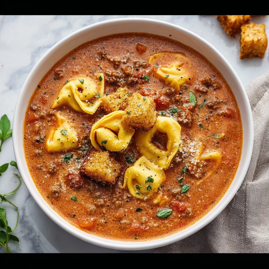 Tuscan Tortellini Soup Recipe - Recipe Image