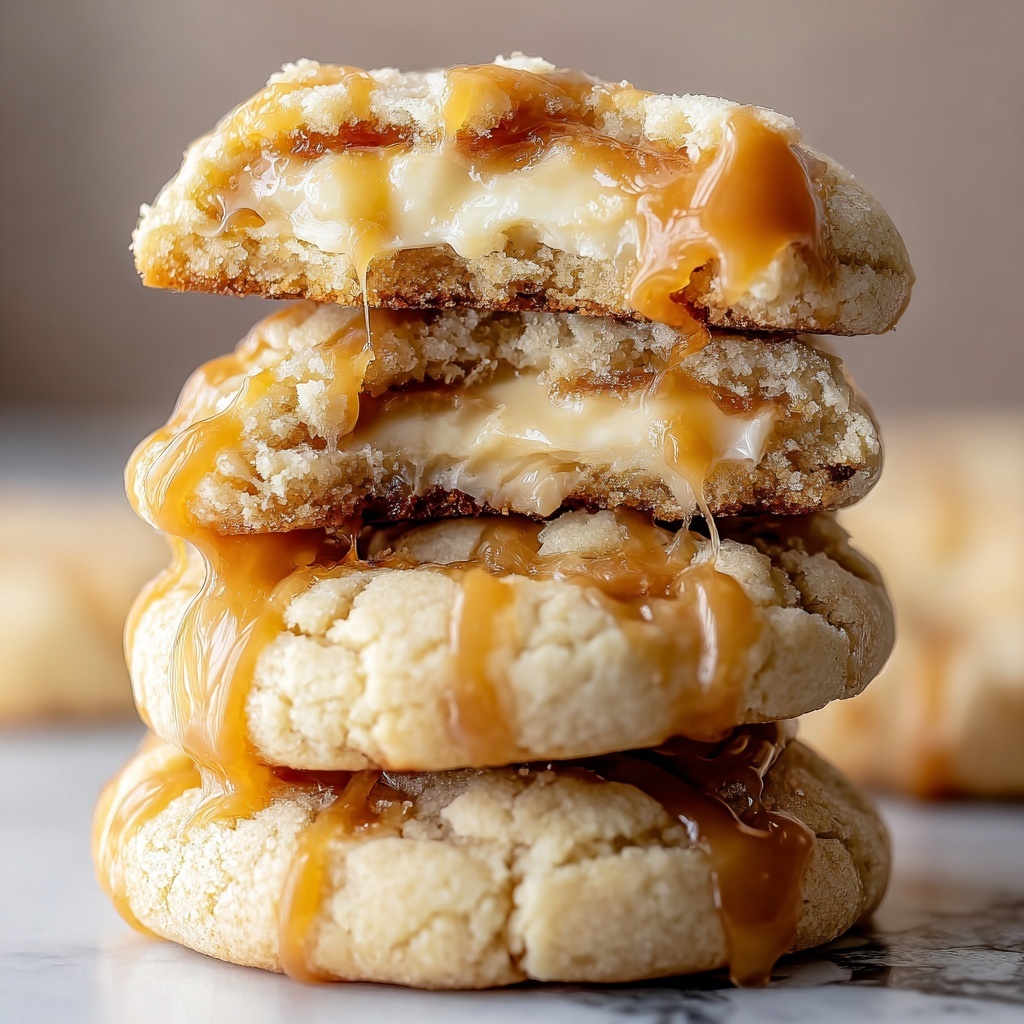 Caramel Cheesecake Cookies Recipe - Recipe Image