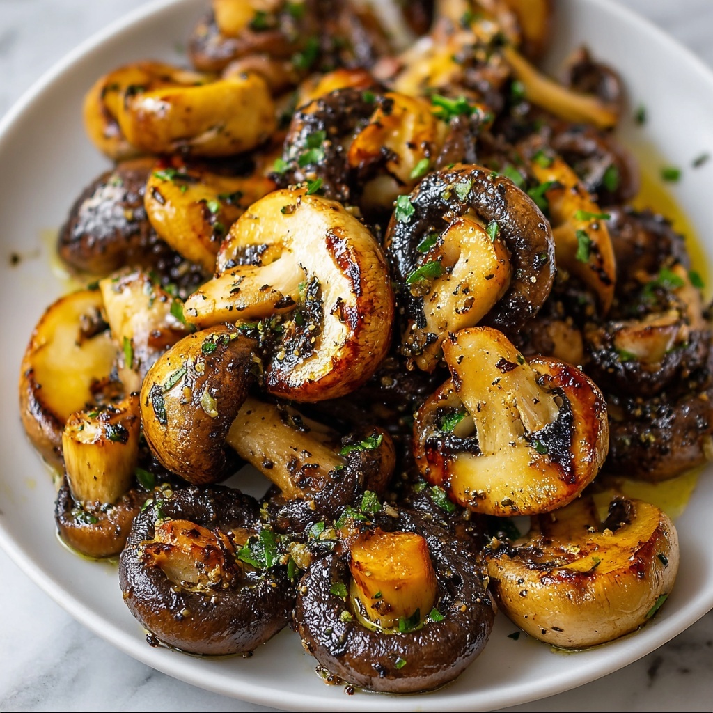 Easy Air Fryer Mushrooms Recipe - Recipe Image