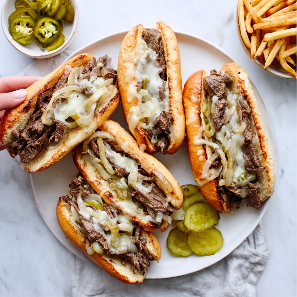 Philly Cheesesteak Sandwich Recipe - Recipe Image