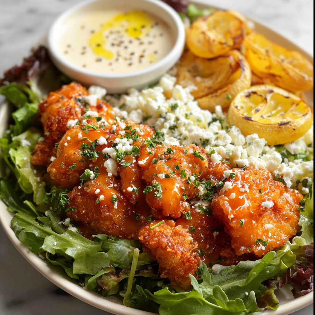 Crispy Hot Honey Feta Chicken Recipe - Recipe Image