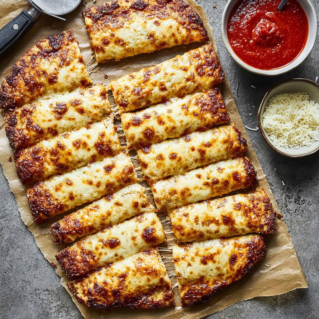 Cheesy Garlic Breadsticks Recipe - Recipe Image