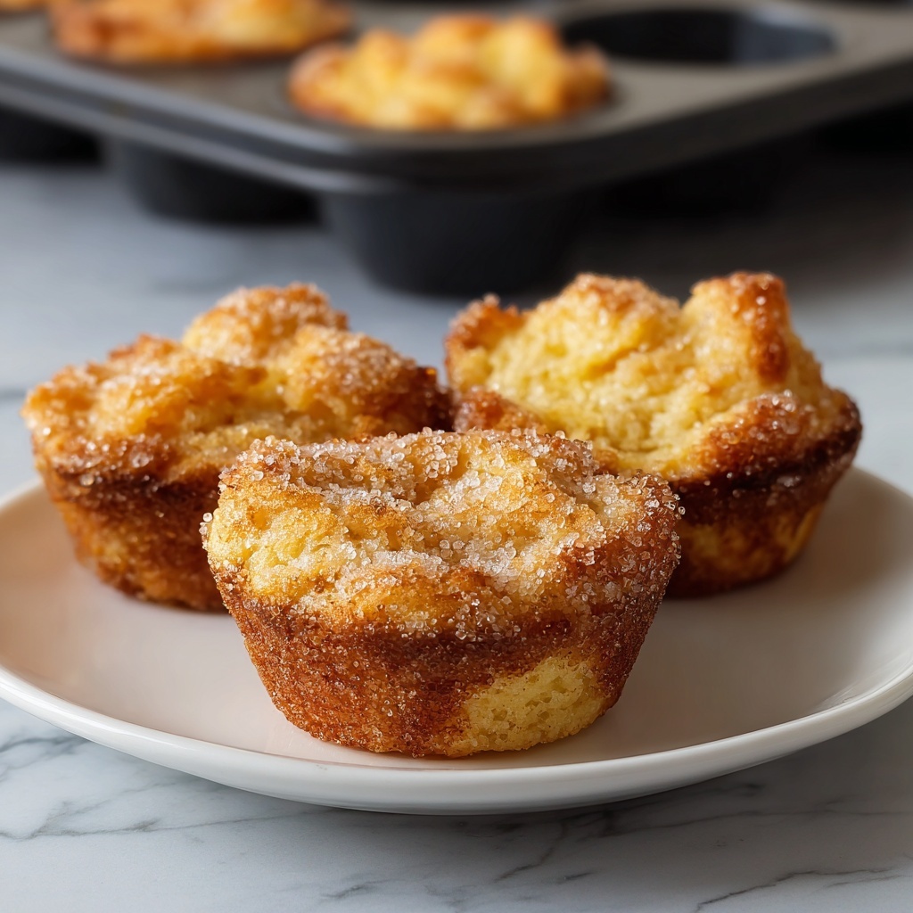 Cinnamon Sugar French Toast Muffins Recipe - Recipe Image