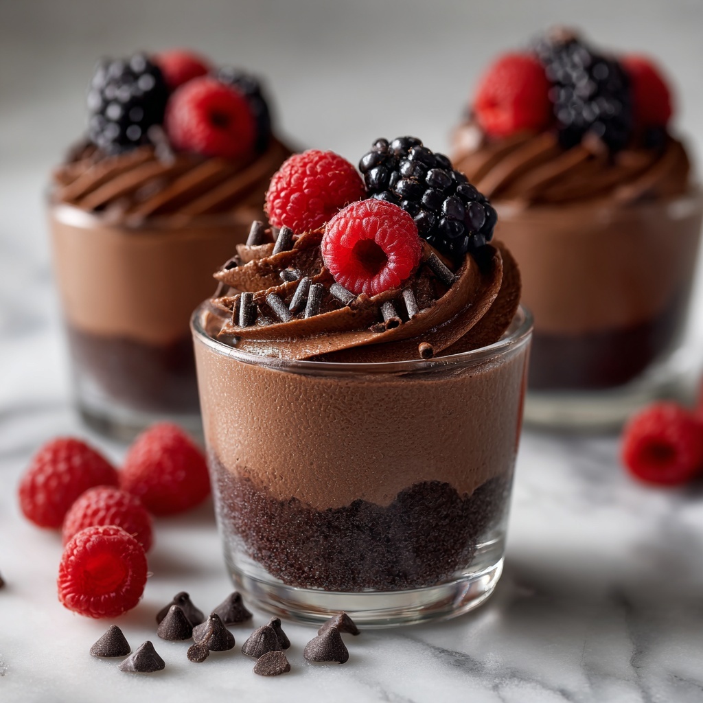 Chocolate Mousse Cups Recipe - Recipe Image