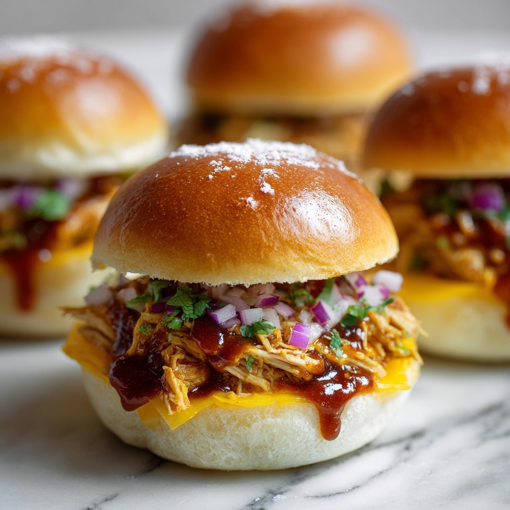 BBQ Chicken Sliders: The Ultimate Guide to Delicious Mini Burgers Recipe - Recipe Image