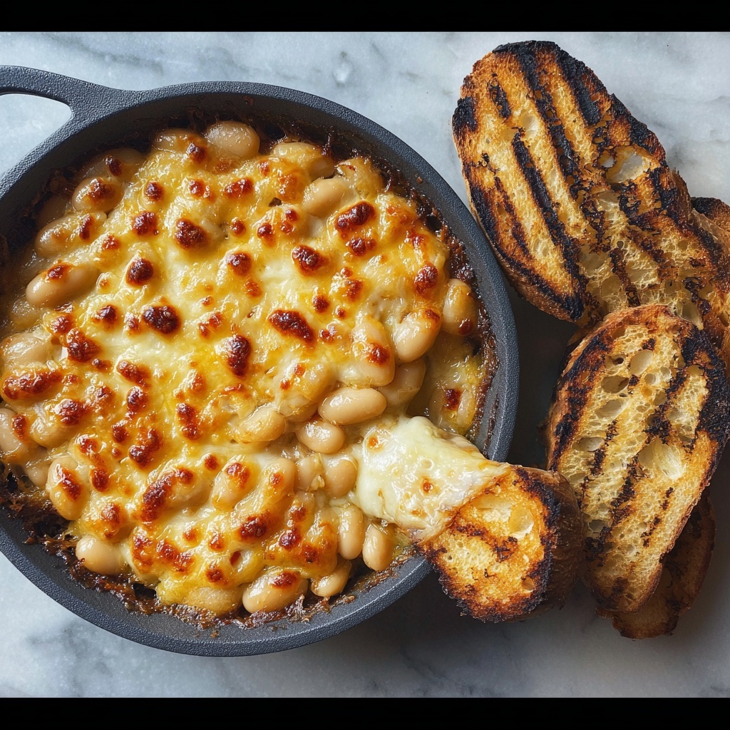 Cheesy White Bean Tomato Bake Recipe - Recipe Image