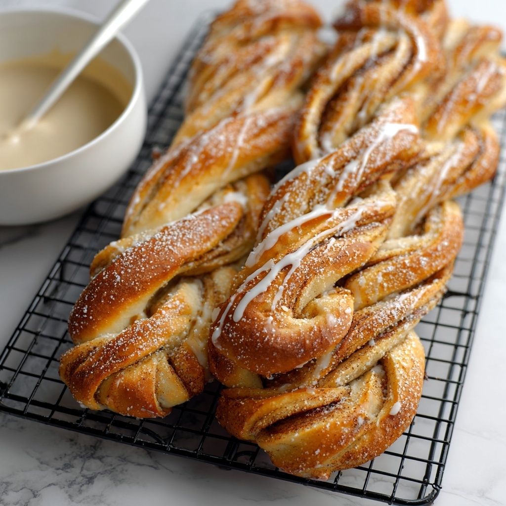 Easy and Fast Cinnamon Twist Loaf Recipe - Recipe Image