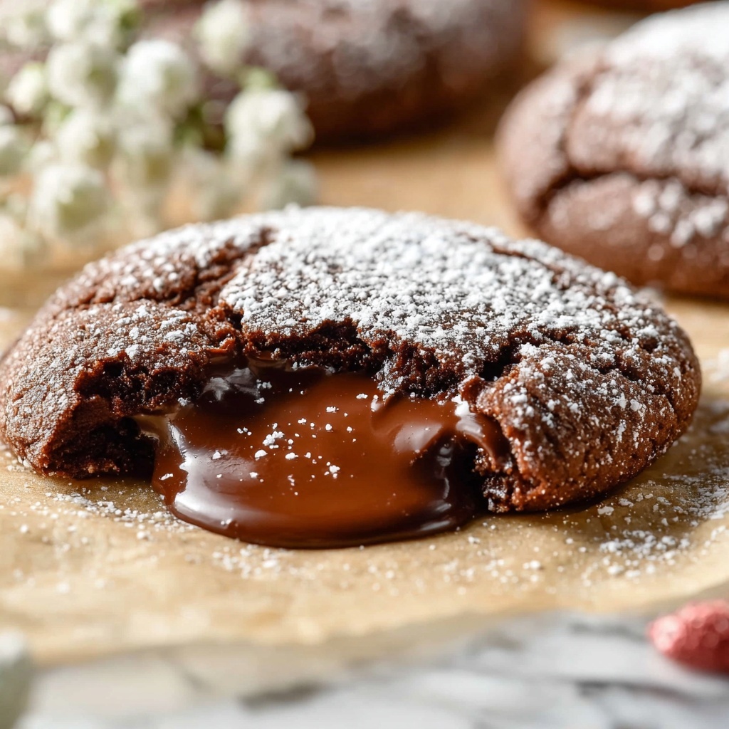 Chocolate Lava Brownie Cookies Recipe - Recipe Image