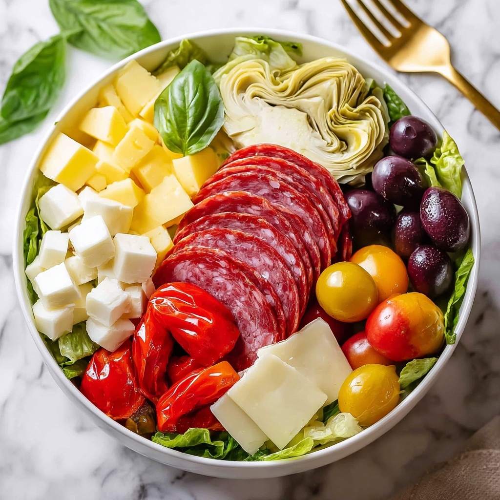Homemade Antipasto Salad Recipe - Recipe Image