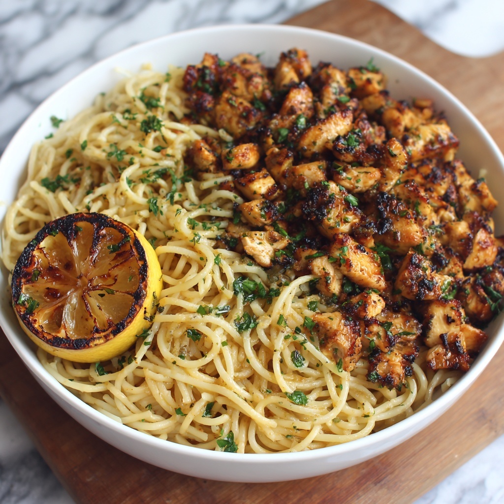 Chicken Scampi Pasta Recipe - Recipe Image