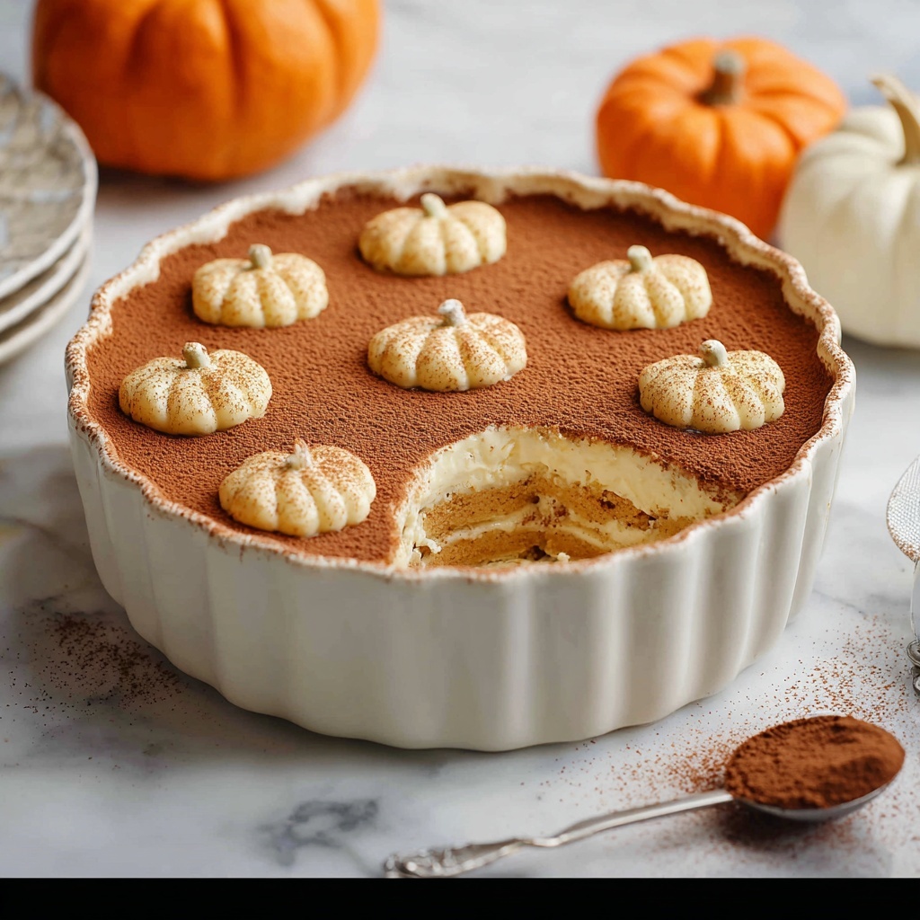 Spiced Pumpkin Tiramisu Recipe - Recipe Image