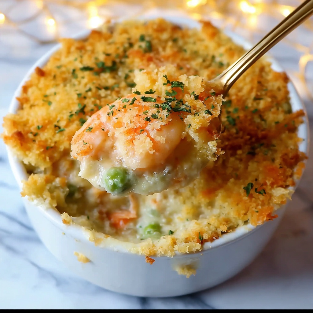 Cheddar Bay Biscuit Seafood Pot Pie Recipe - Recipe Image