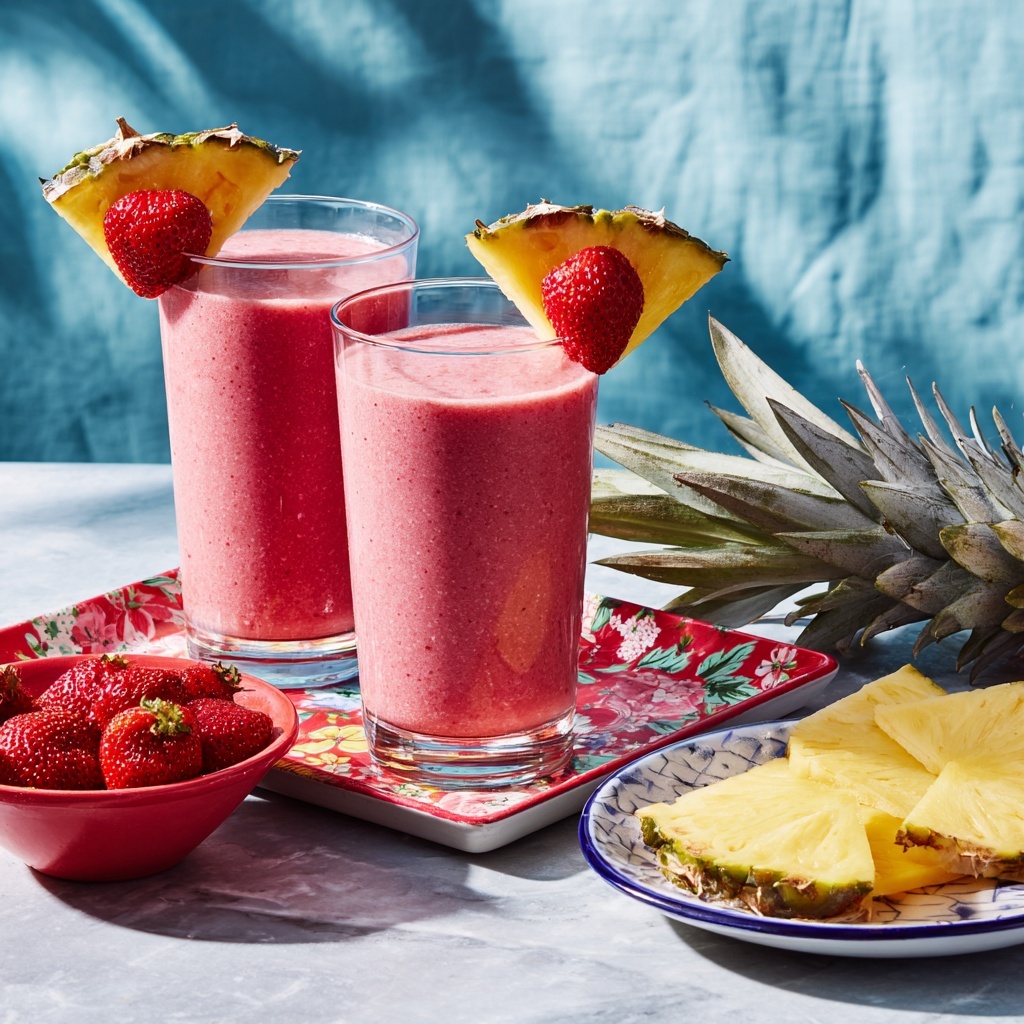 Strawberry Piña Colada Recipe - Recipe Image