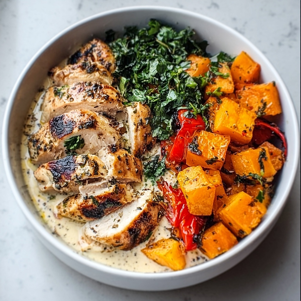 Honey Mustard Glazed Chicken with Roasted Vegetables Recipe - Recipe Image