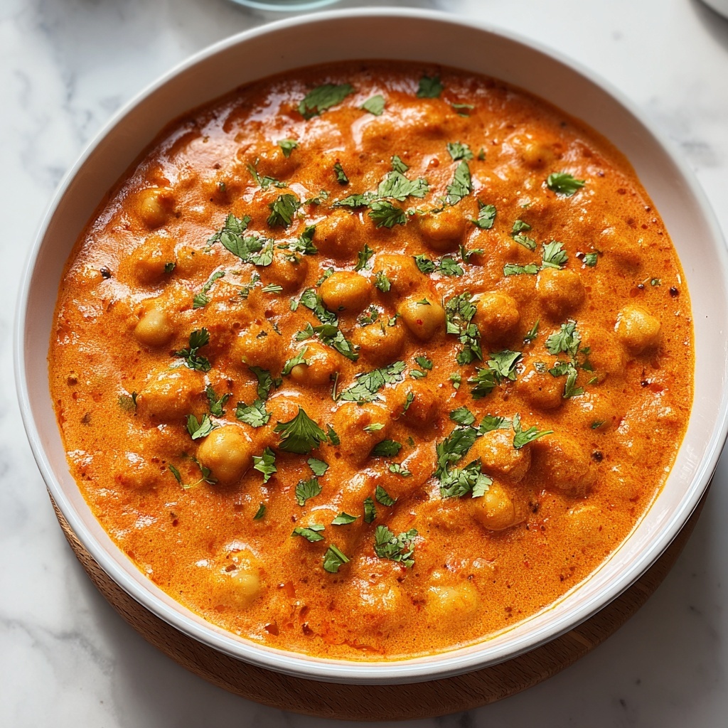 Indian Butter Chickpeas Recipe - Recipe Image