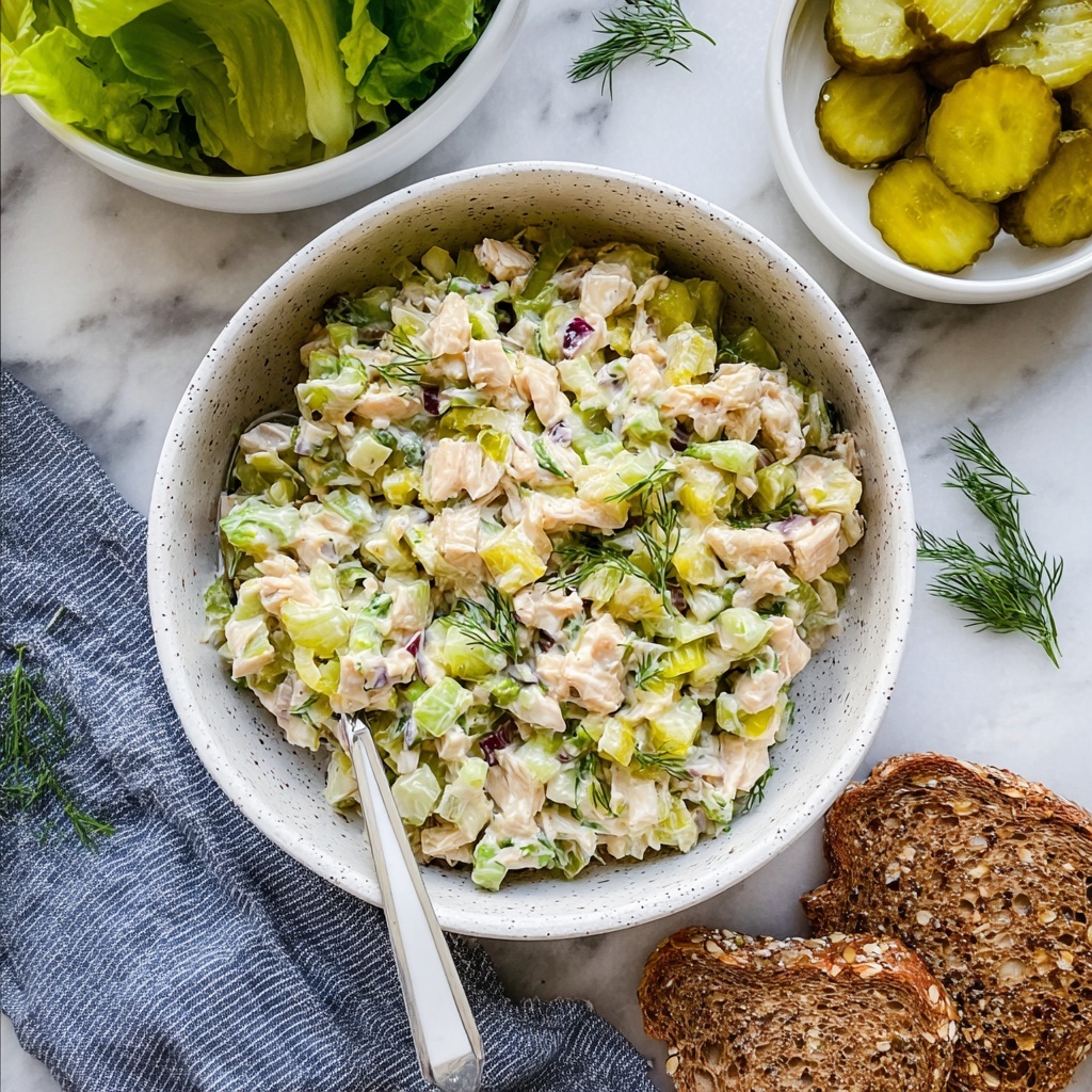Dill Pickle Chicken Salad Recipe - Recipe Image
