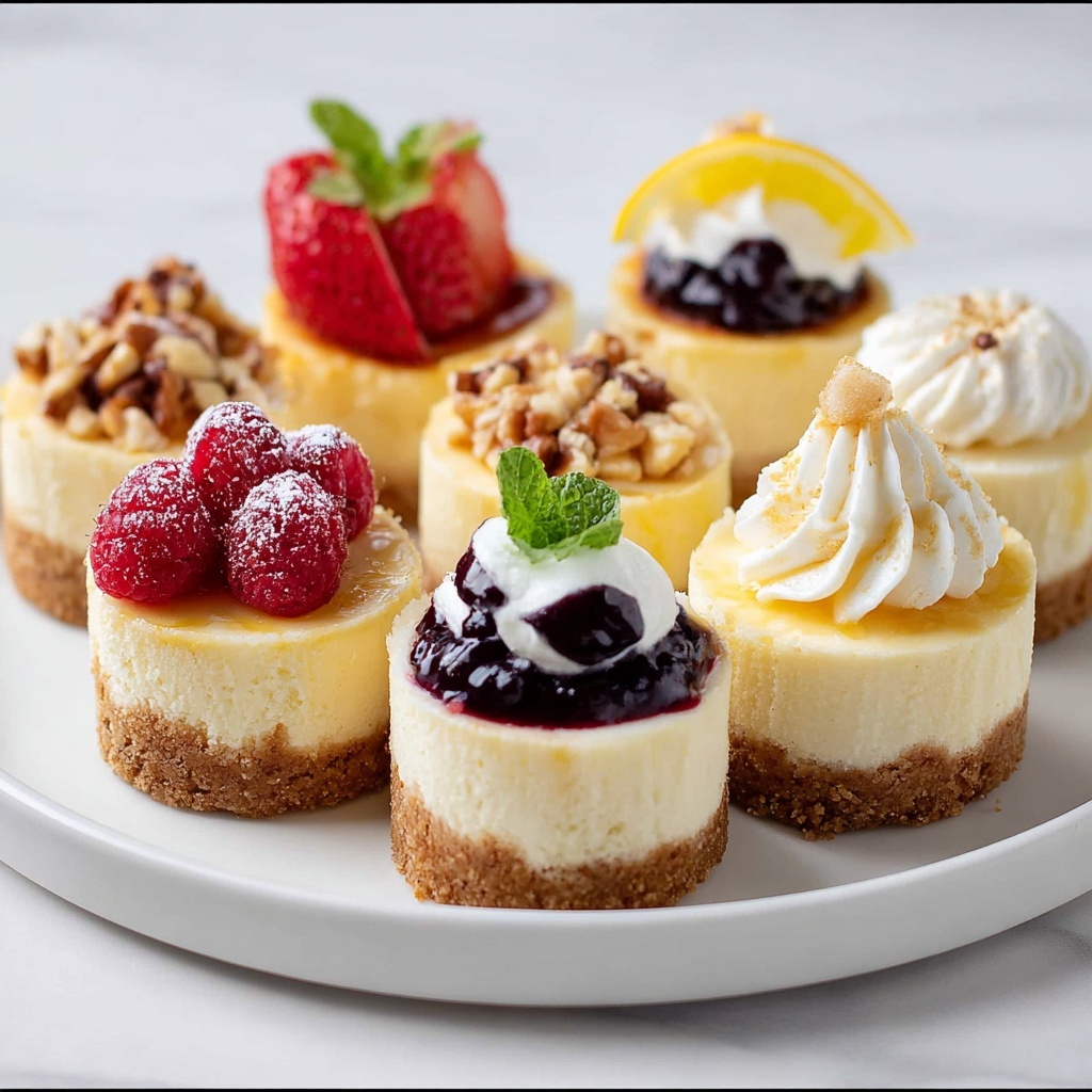 Mini Cheesecakes Recipe - Recipe Image