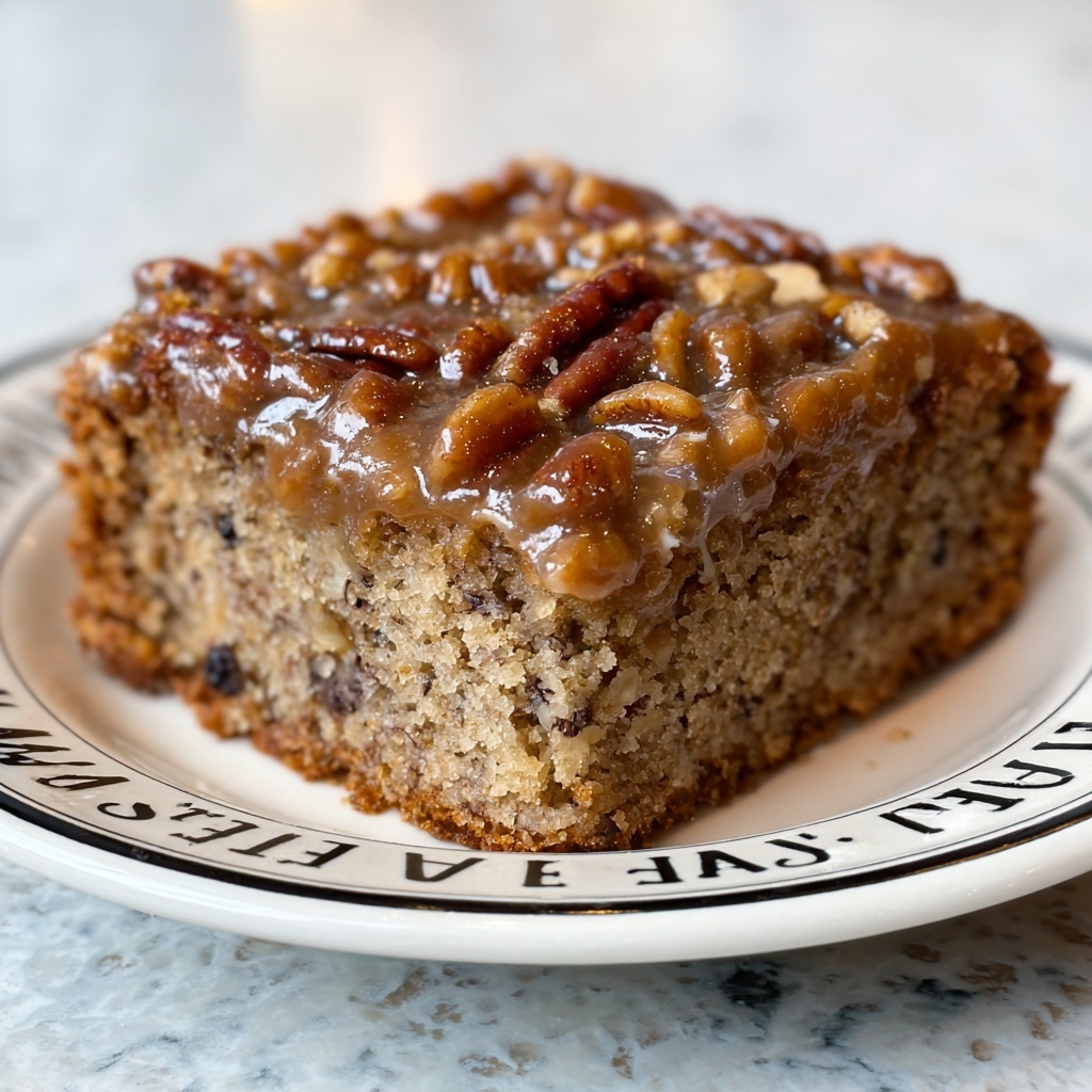 Pecan Praline Cake Recipe - Recipe Image