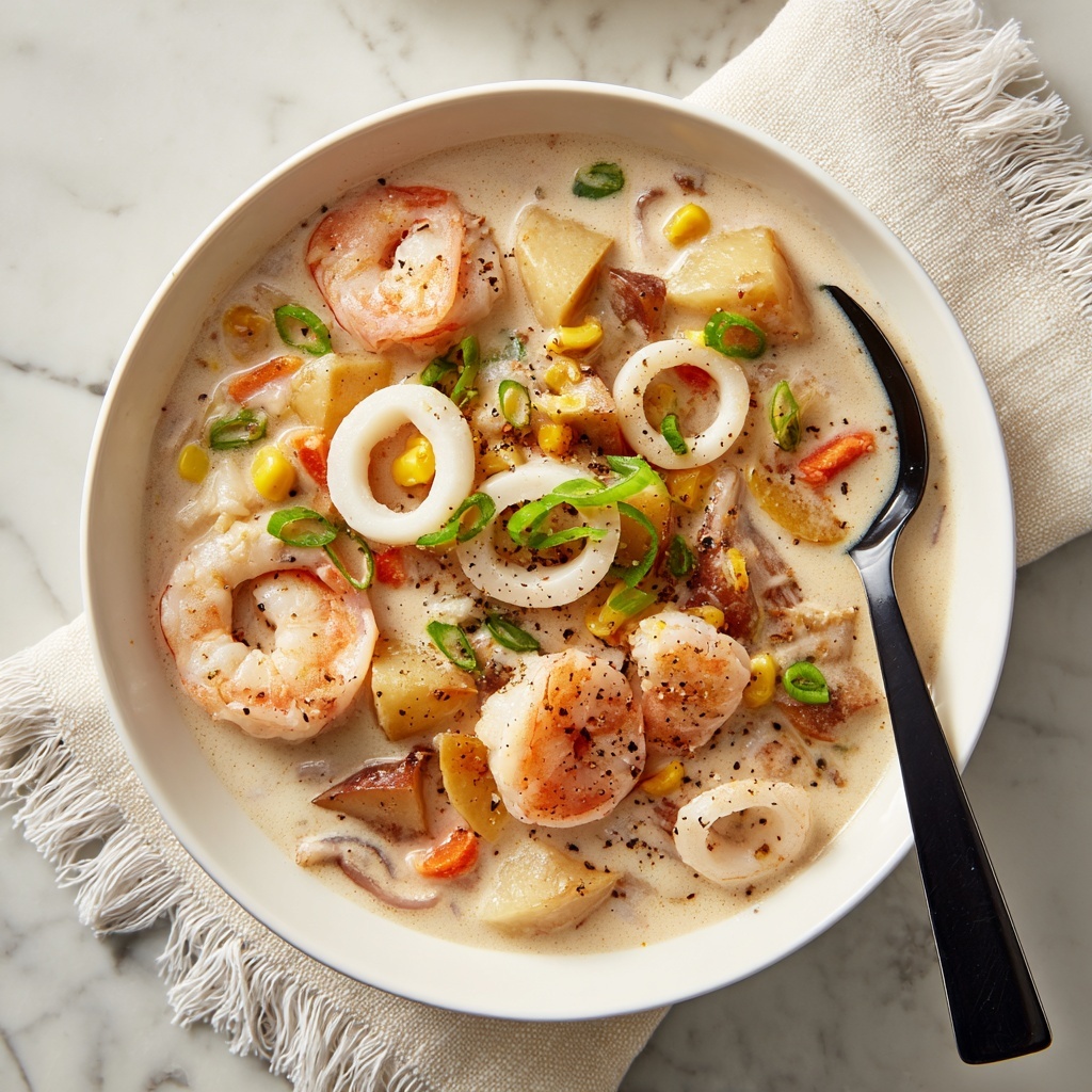 Seafood Chowder Recipe - Recipe Image